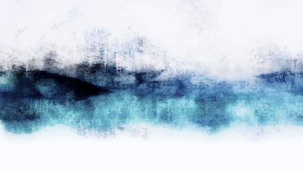 Watercolor Horizon Wave