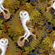 Owls, ferns, oak and berries 4