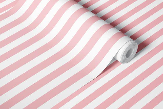 Chrystal rose stripeswallpaper roll