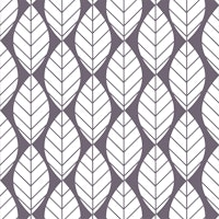 Contemporary Leaf Pattern tapete