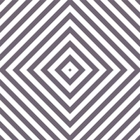 Square optical illusion geometric pattern in white and taupe wallpaper