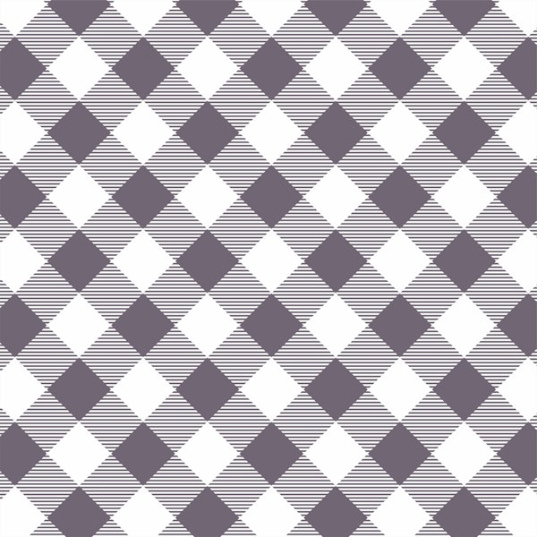 Gingham pattern in white and taupe