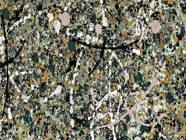 Forest Paint Splatter