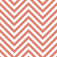 Coral Orange White chevron pattern papiers peint