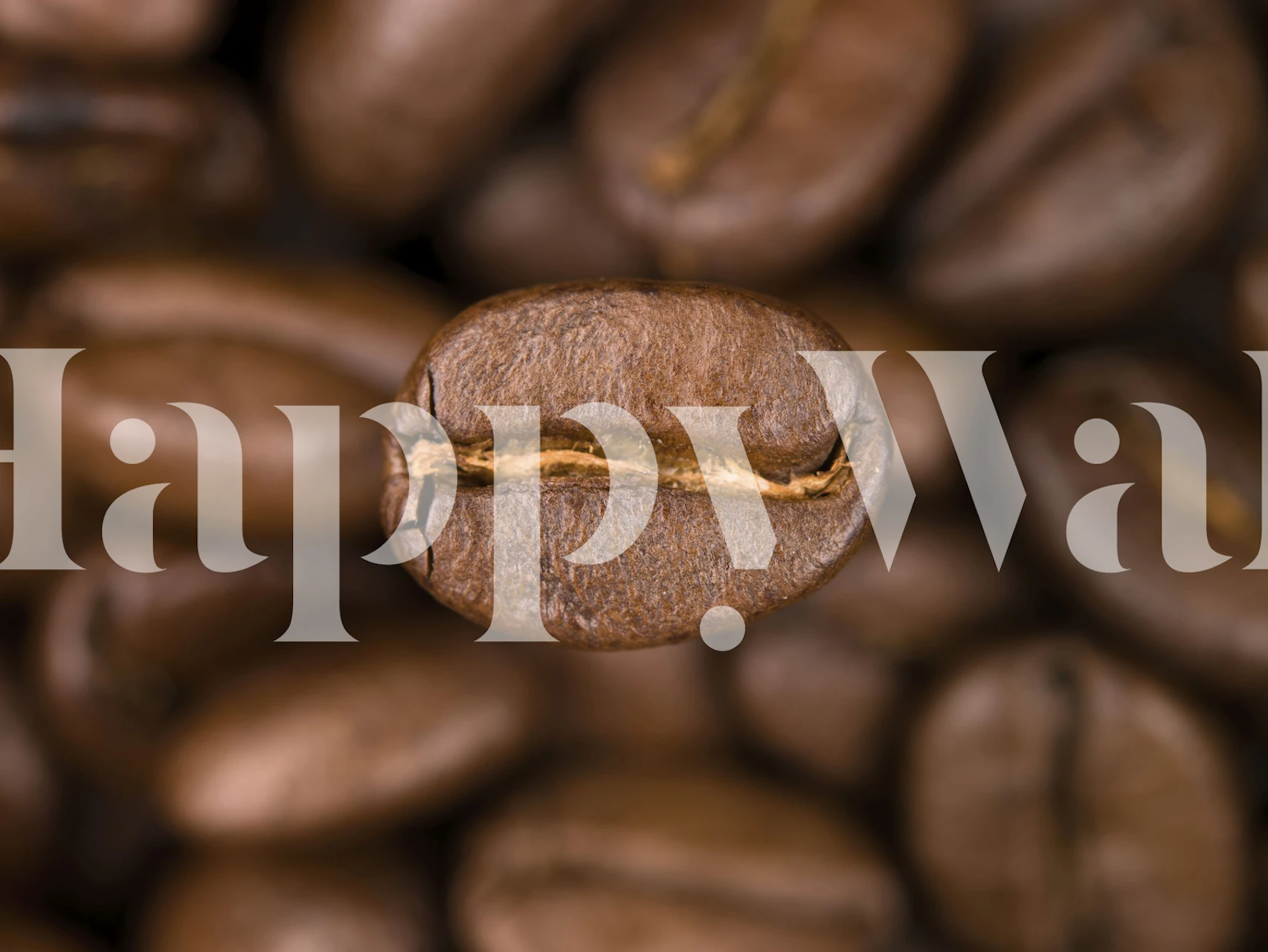 Wallpaper featuring roasted coffee beans