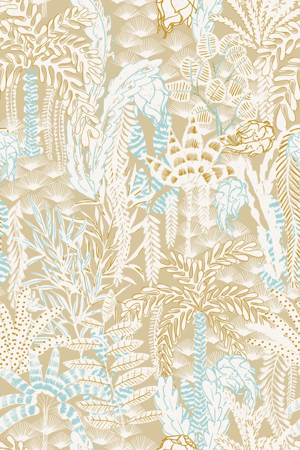 tropical lounge warm sand