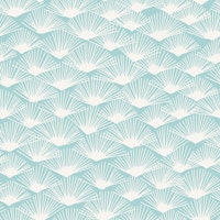 Abstract palm fans aqua tapety
