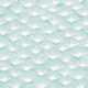 Abstract palm fans aqua