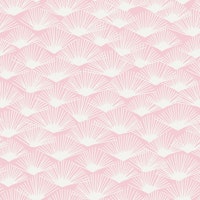 Abstract palm fans rose quartz tapety
