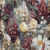 Autumn Lupin papel pintado