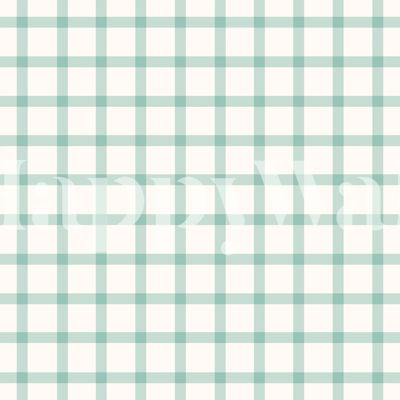 Checkered blue and white pattern wallpaper