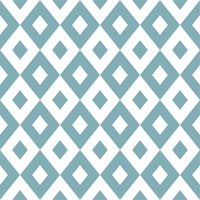 Teal blue white rhombus pattern ταπετσαρία
