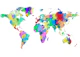 World Map Watercolor