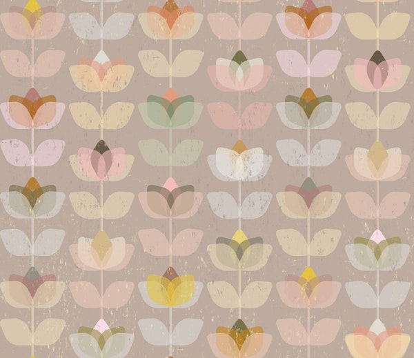 Geometric leaves, distressed