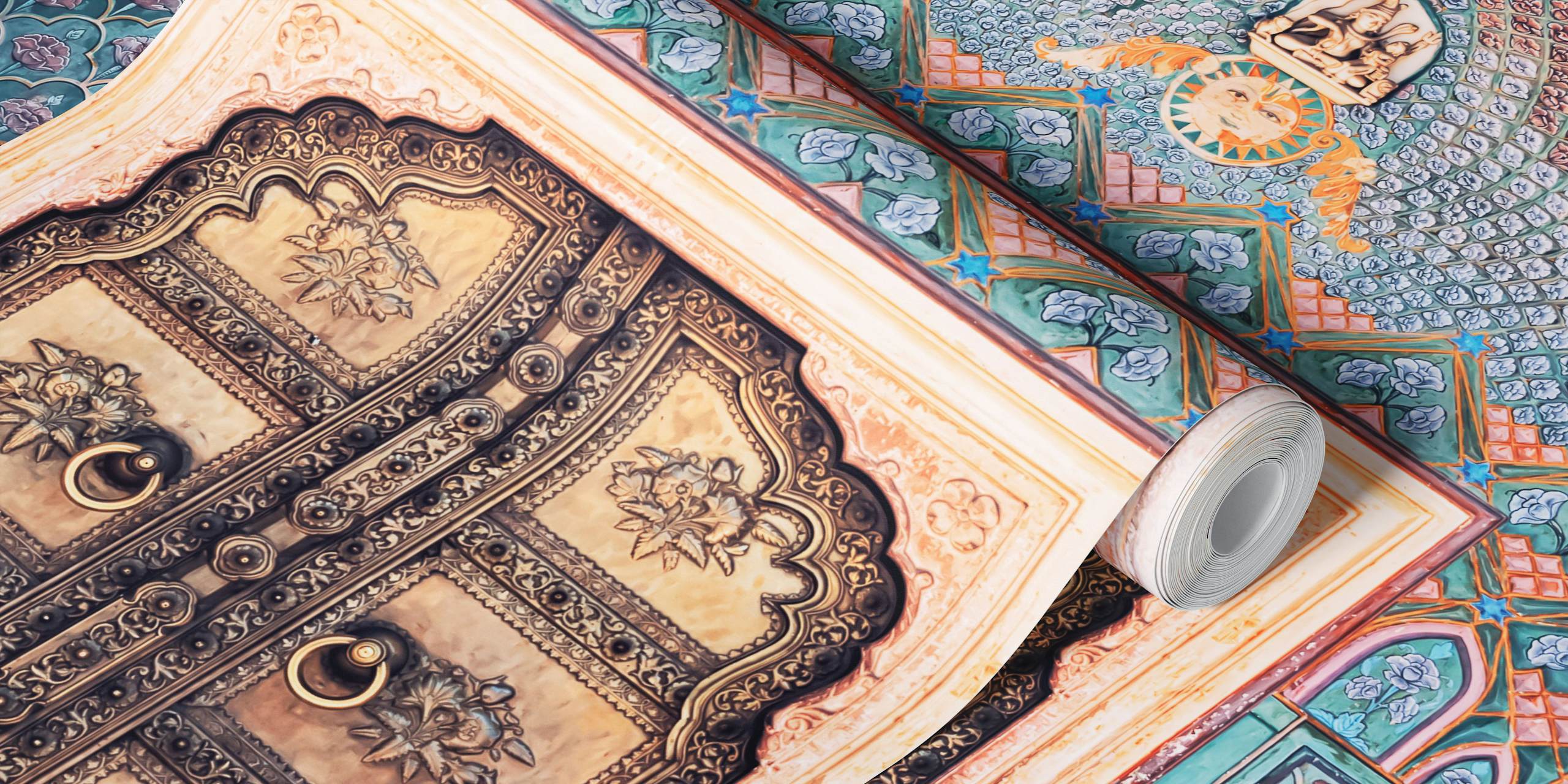 Rajasthan architecture wallpaper design