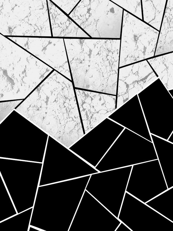 Yin Yang Marble Geometric 1