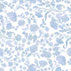textured ocean blue floral