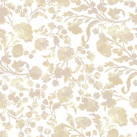 Textured sunny yellow floral tapete