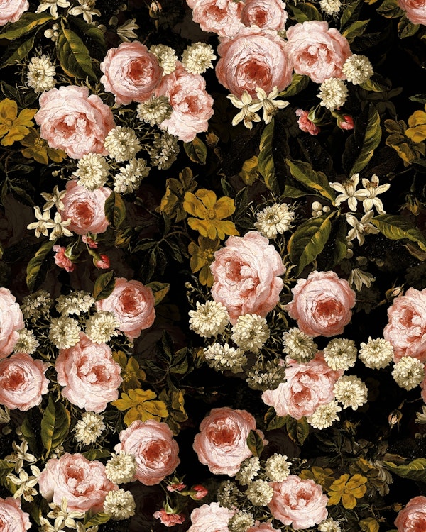 Vintage Baroque Moody Rose Garden