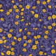 Buttercups, yellow and violet