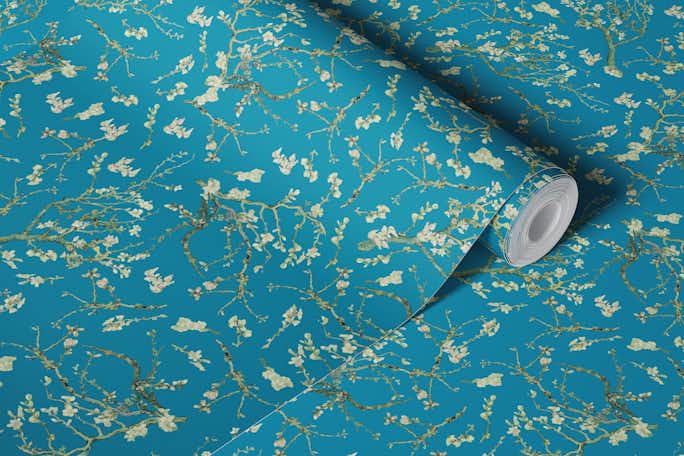 Van Gogh Almond Blossoms Azure 1wallpaper roll
