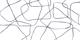 Abstract Shapes Line Blue
