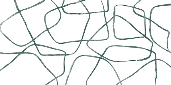 Abstract Shapes Green