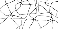 Abstract Shapes White and Black behang