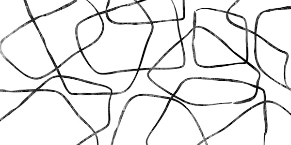 Abstract Shapes White and Black