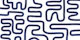 Abstract Line Blue