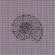 Seashell deep purple polka dot pattern