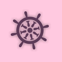 Pastel Pink Plum Rudder papiers peint