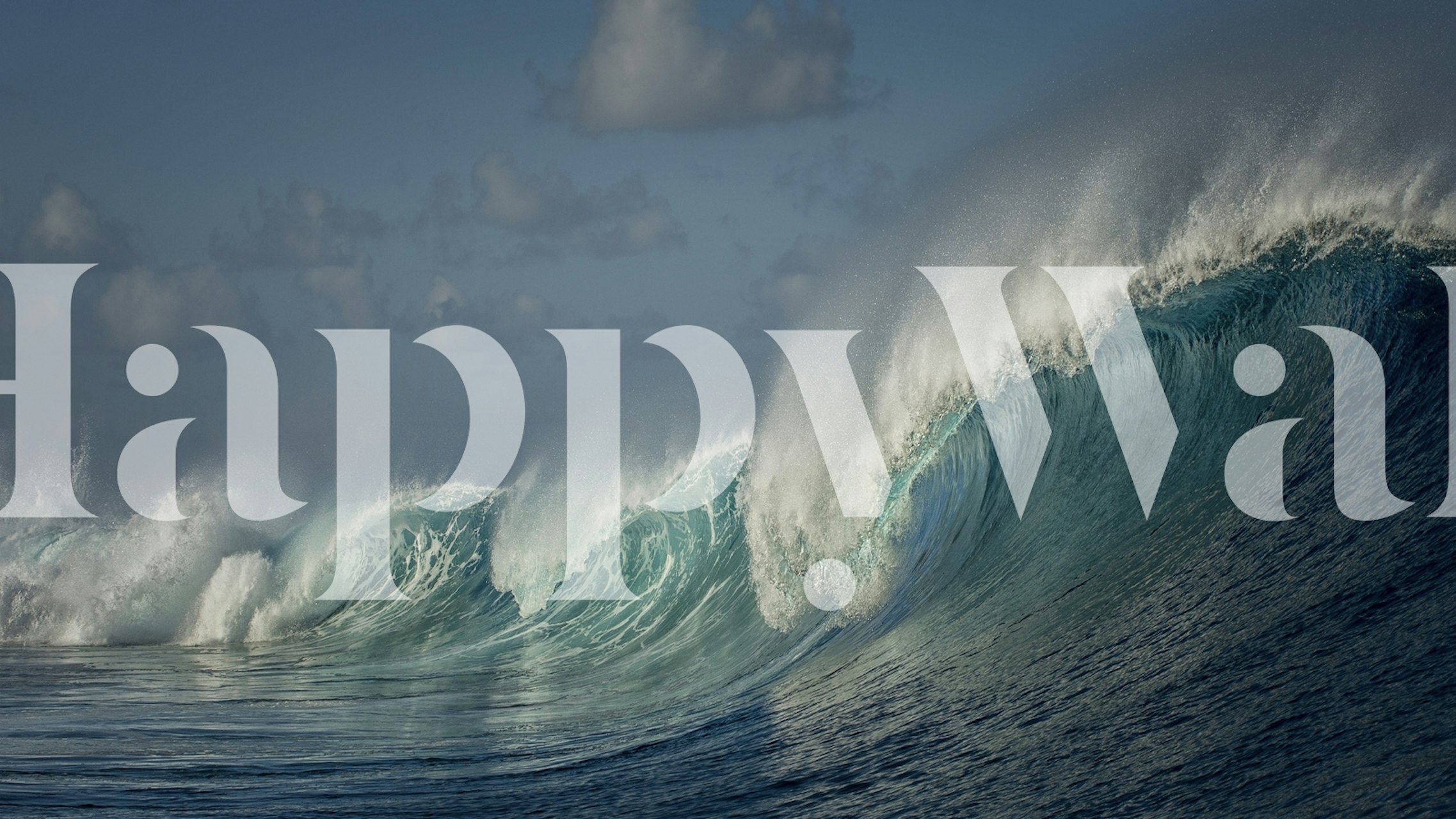 Majestic crashing waves mural from Salt Water Machine collection