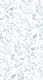Midsummer / Leaves in light blue