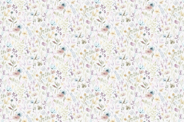 Spring floral meadow