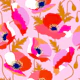 Happy Poppies in Pink