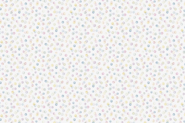 Spring playful dots pastel watercolor