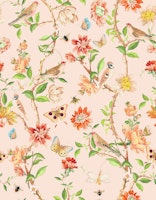 Antique Chinoiserie Garden 4 papiers peint