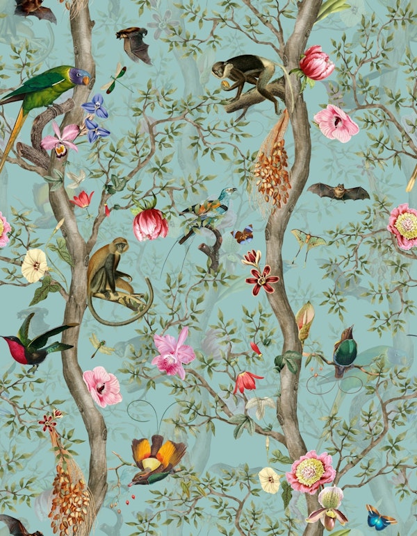 Antique Chinoiserie Garden 5