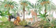 Vintage Jungle Africa Safari