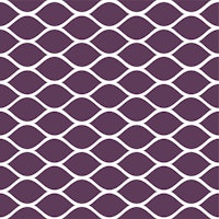 deep purple ogee scandi pattern tapet