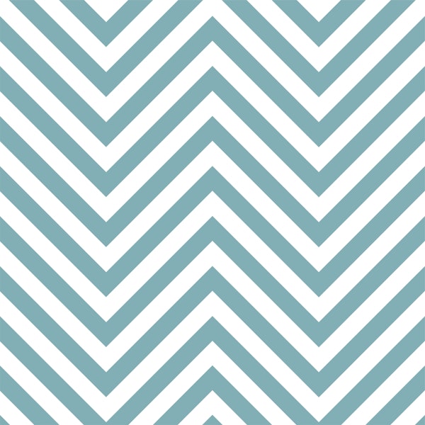 Mint white chevron pattern