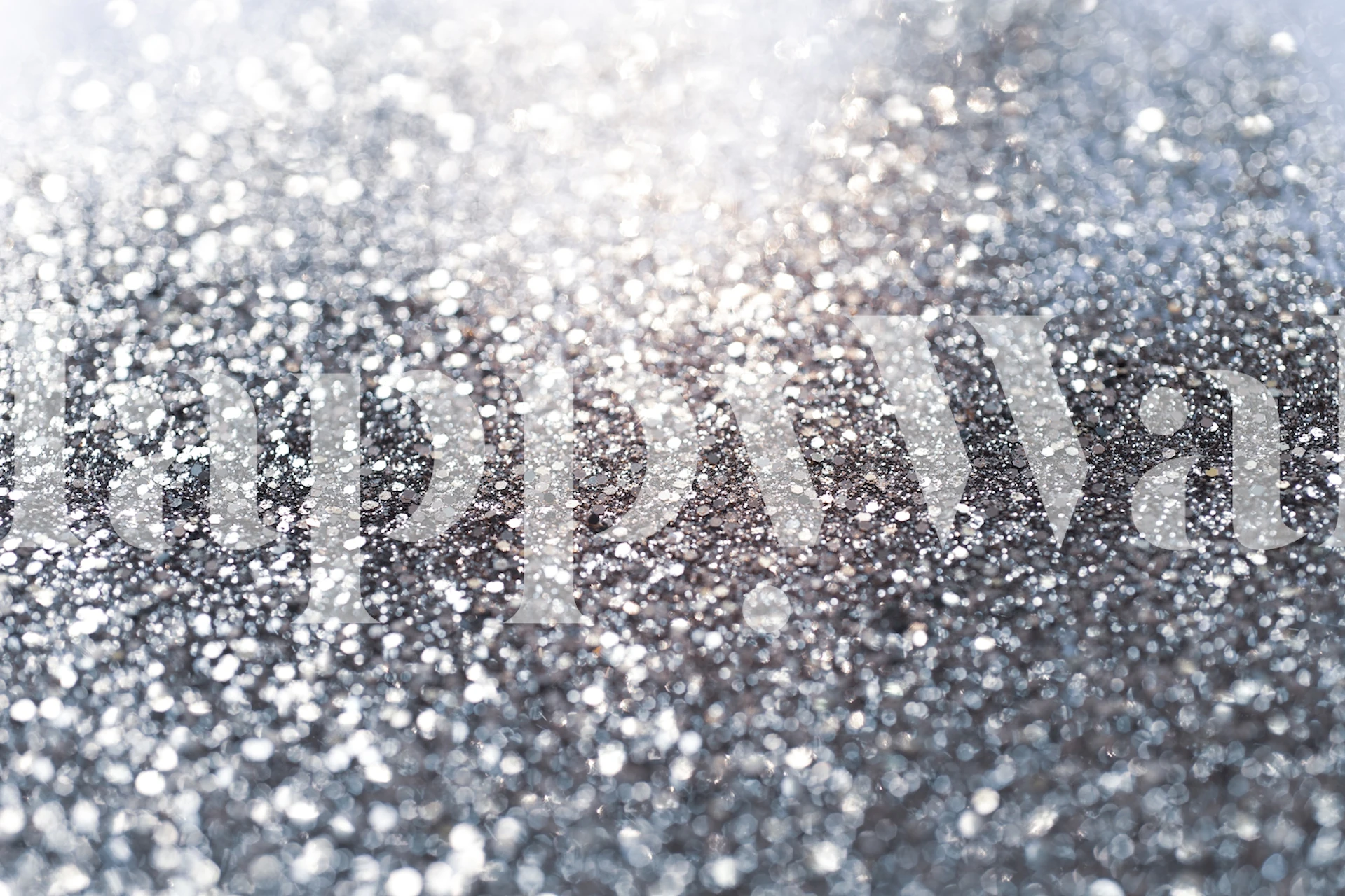 Mermaid Ocean Glitter Glam 3 wallpaper in room