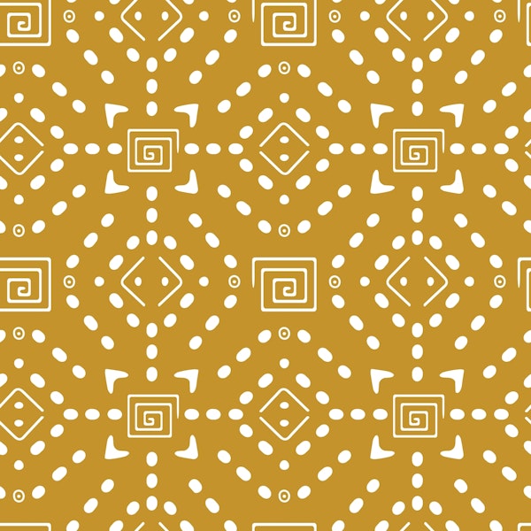 Boho Tribal African Mud Cloth