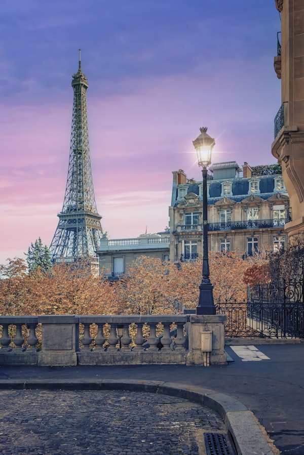 Evening In Paris City