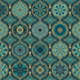 Treasures of Morocco Oriental Tiles Teal