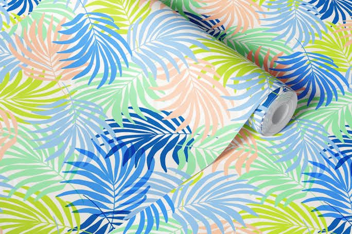 Tropical Forest Pattern - Palm Springswallpaper roll