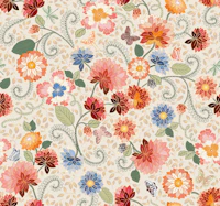 French florals behang