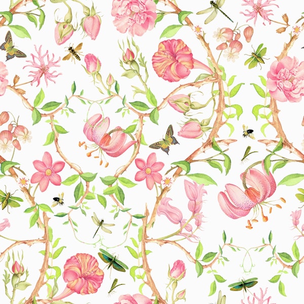 Antique Chinoiserie Garden 8