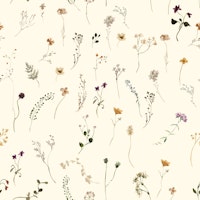 A Million Flowers Beige papiers peint